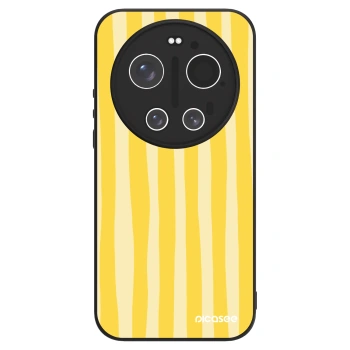 Obal pre Xiaomi 17 Ultra - Lines lemon