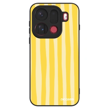 Obal pre OPPO Find X9 Pro - Lines lemon