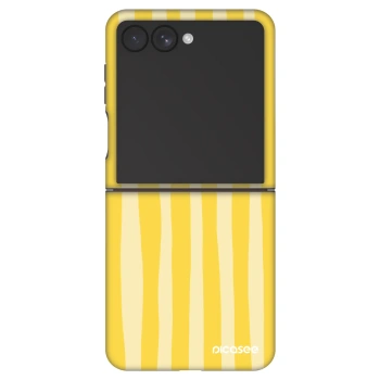 Obal pre Samsung Galaxy Z Flip7 5G - Lines lemon