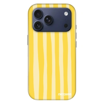 Picasee Fashion Case MagSafe pre Apple iPhone 18 Pro - Lines lemon