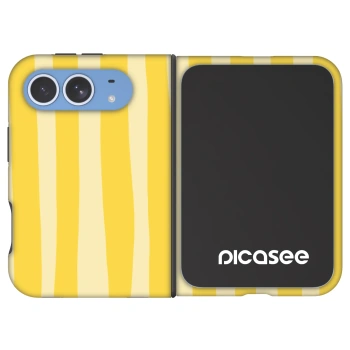 Picasee Fashion Case MagSafe pre Apple iPhone Ultra - Lines lemon