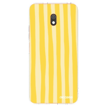 Obal pre Xiaomi Redmi 8A - Lines lemon