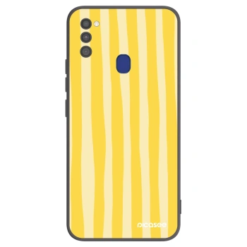 Obal pre Samsung Galaxy M21 M215F - Lines lemon