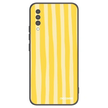 Obal pre Samsung Galaxy A30s A307F - Lines lemon