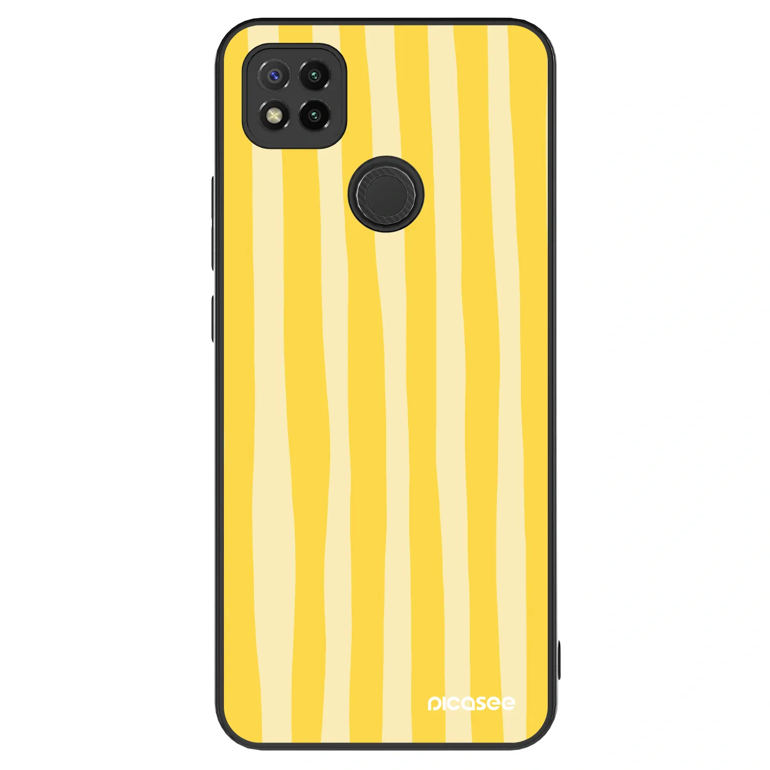 Picasee ULTIMATE CASE pro Xiaomi Redmi 9C - Lines lemon