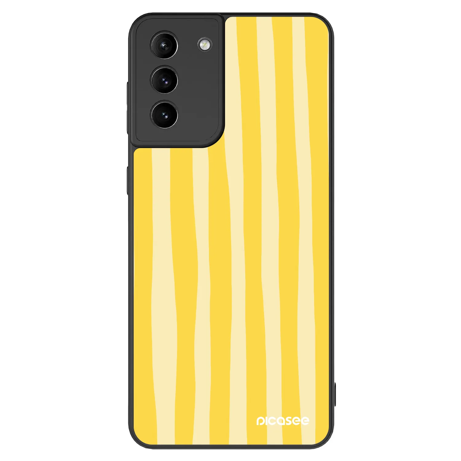 Picasee ULTIMATE CASE pro Samsung Galaxy S21+ 5G G996F - Lines lemon