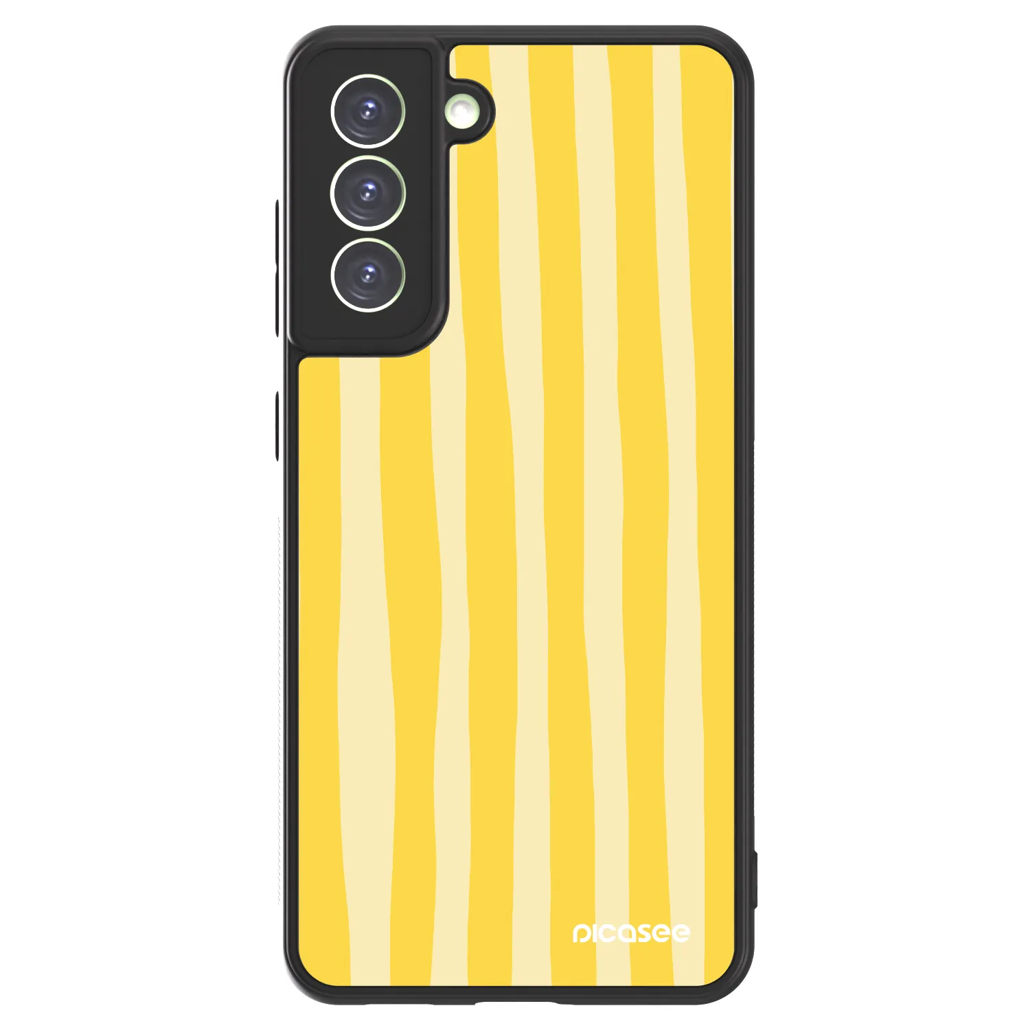 Picasee ULTIMATE CASE pro Samsung Galaxy S21 FE 5G - Lines lemon