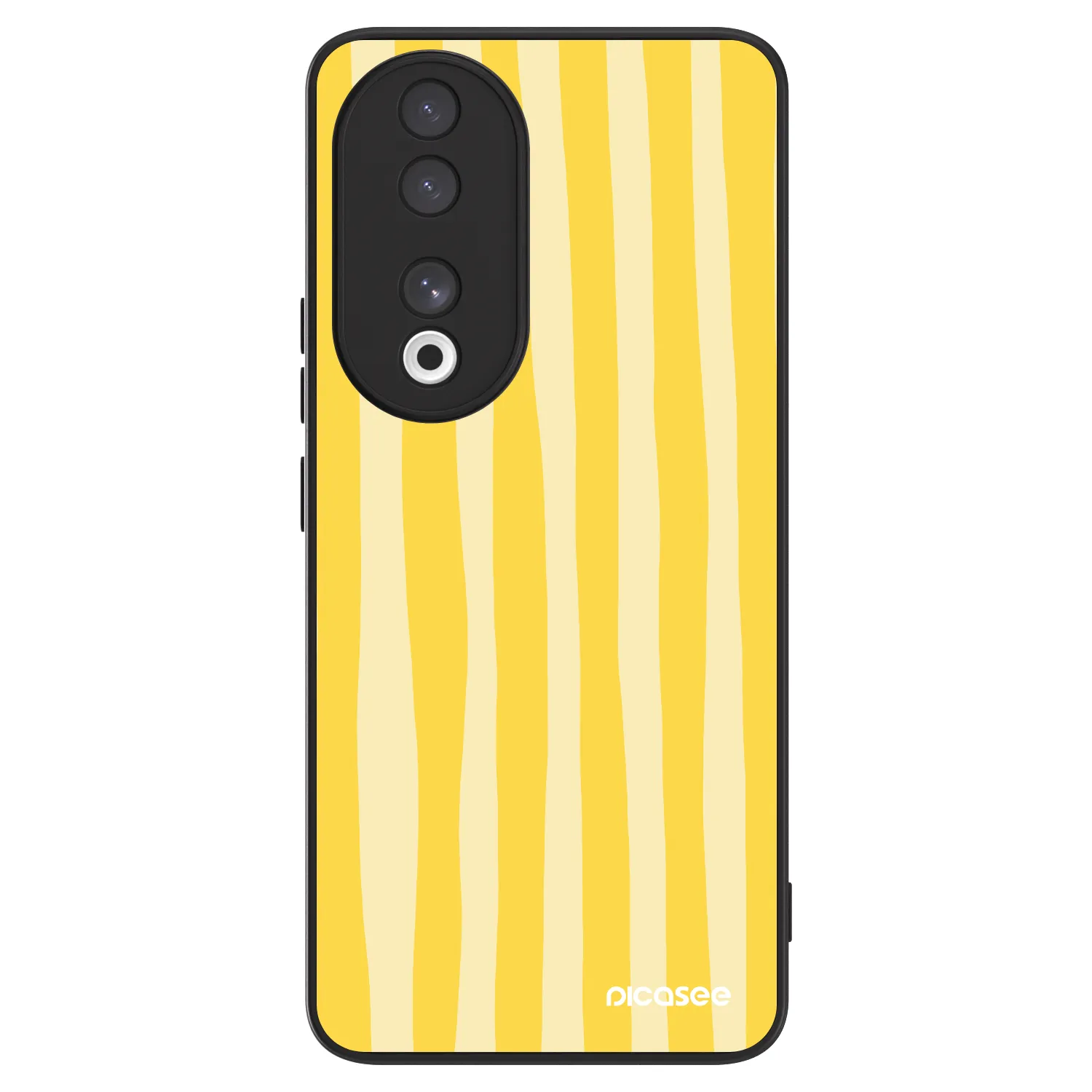 Picasee ULTIMATE CASE pro Honor 90 5G - Lines lemon