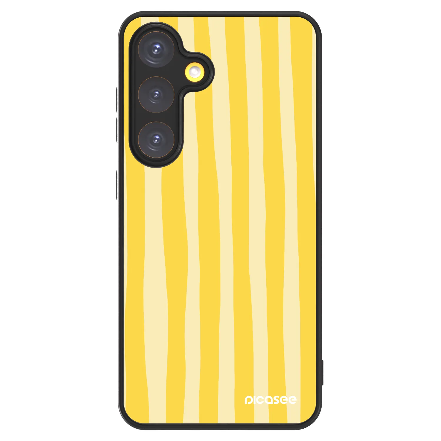 Picasee ULTIMATE CASE PowerShare pro Samsung Galaxy S24 S921B 5G - Lines lemon