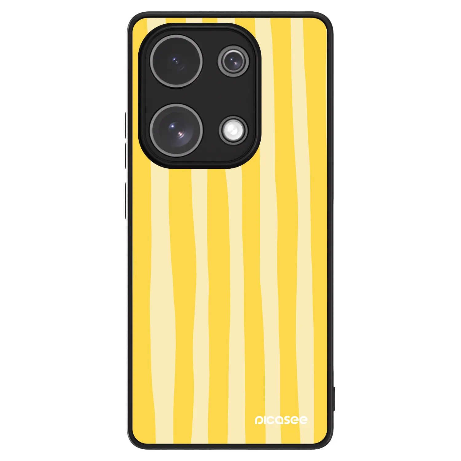 Picasee ULTIMATE CASE pro Xiaomi Redmi Note 13 Pro 4G - Lines lemon