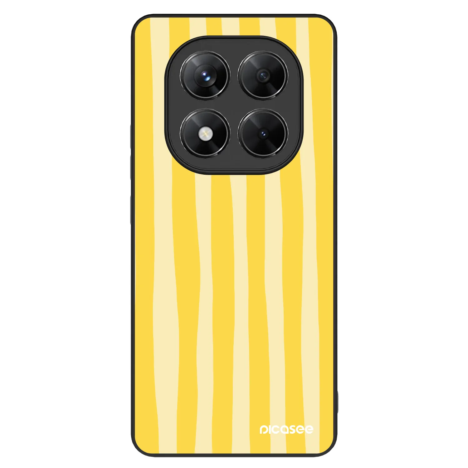 Picasee ULTIMATE CASE pro Xiaomi Redmi Note 14 Pro 5G - Lines lemon