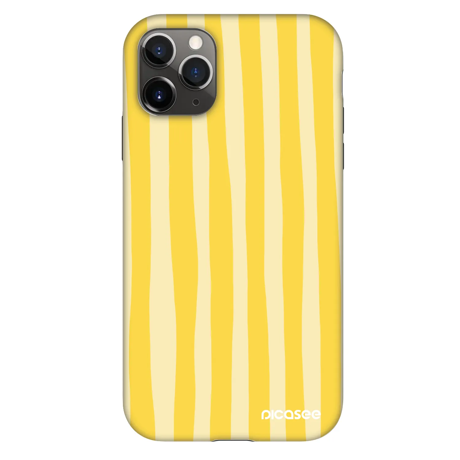 Picasee Fashion Case pre Apple iPhone 11 Pro - Lines lemon
