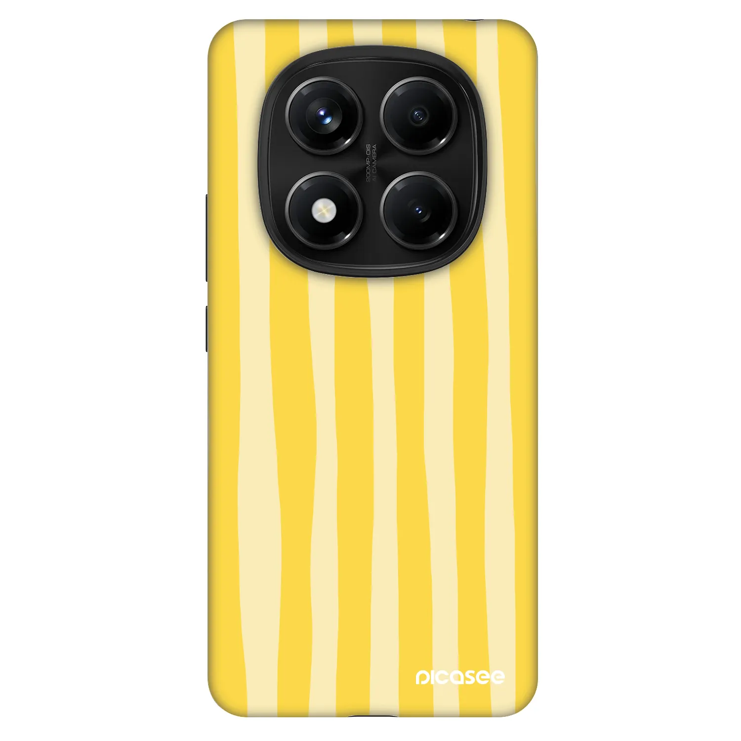 Picasee Fashion Case pre Xiaomi Redmi Note 14 Pro 5G - Lines lemon
