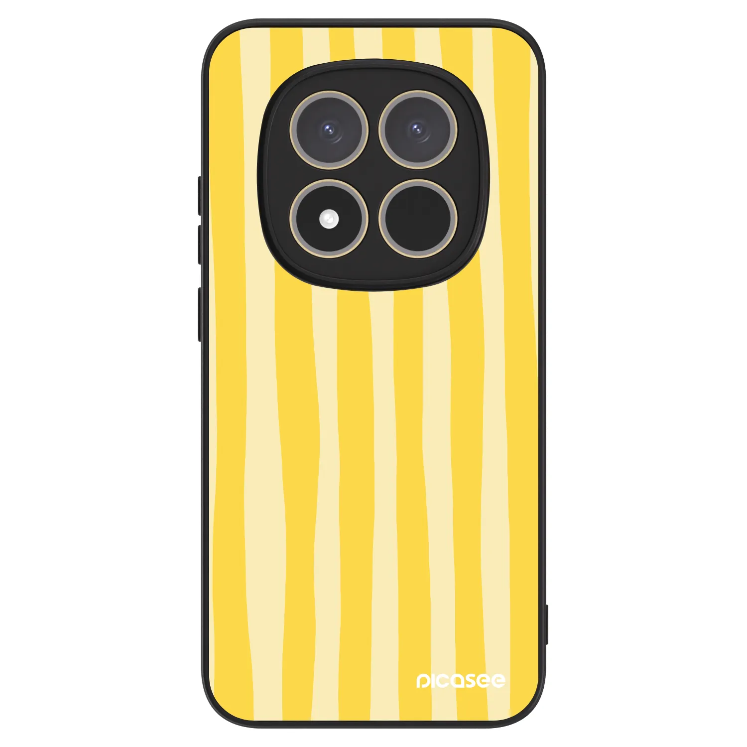 Picasee ULTIMATE CASE pro Xiaomi Redmi Note 15 Pro 5G - Lines lemon