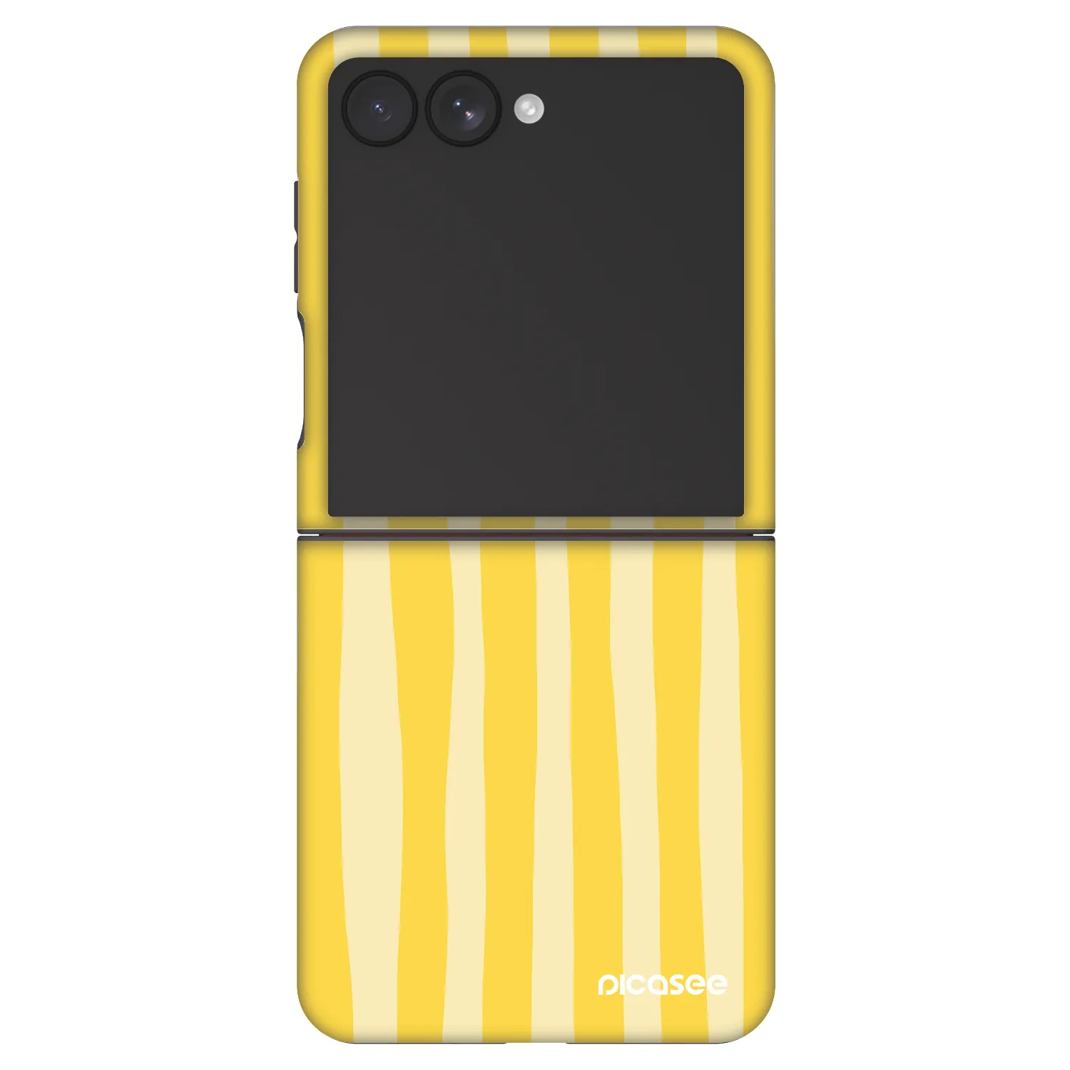 Picasee Fashion Case pre Samsung Galaxy Z Flip7 5G - Lines lemon