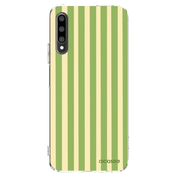 Picasee silikónový prehľadný obal pre Honor 9X Pro - Lines Matcha