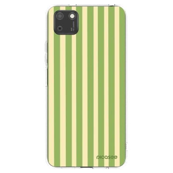 Picasee silikónový prehľadný obal pre Huawei Y5P - Lines Matcha