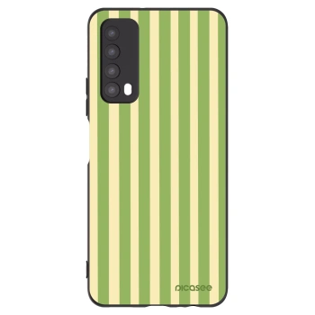 Picasee silikónový čierny obal pre Huawei P Smart 2021 - Lines Matcha
