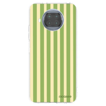 Picasee silikónový prehľadný obal pre Xiaomi Mi 10T Lite - Lines Matcha