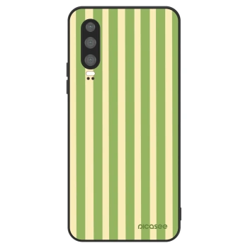 Obal pre Huawei P30 - Lines Matcha