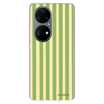 Obal pre Huawei P50 - Lines Matcha