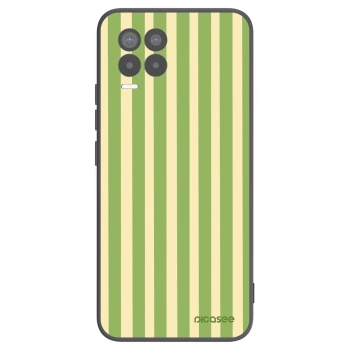 Obal pre Realme 8 4G - Lines Matcha