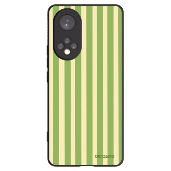 Picasee silikónový čierny obal pre Huawei Nova 9 - Lines Matcha