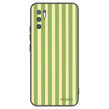 Picasee silikónový čierny obal pre Xiaomi Poco M3 Pro 5G - Lines Matcha