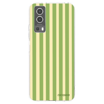 Picasee silikónový prehľadný obal pre Vivo Y72 5G - Lines Matcha