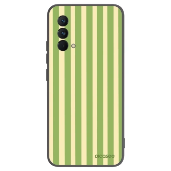 Picasee silikónový čierny obal pre Realme GT Master Edition 5G - Lines Matcha