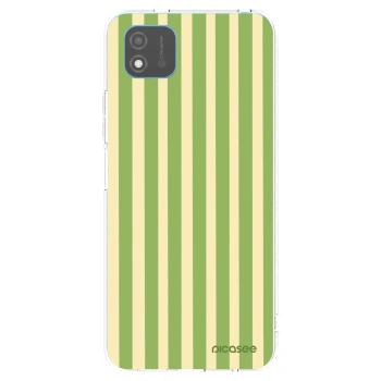Picasee silikónový prehľadný obal pre Realme C11 (2021) - Lines Matcha