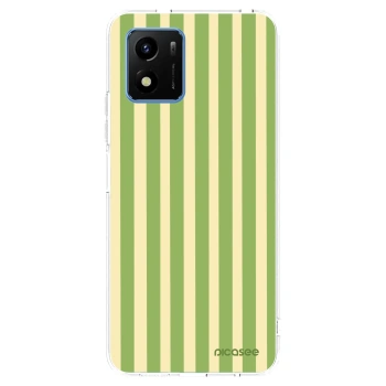 Picasee silikónový prehľadný obal pre Vivo Y01 - Lines Matcha