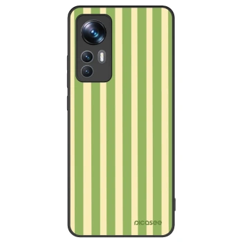 Obal pre Xiaomi 12T Pro - Lines Matcha