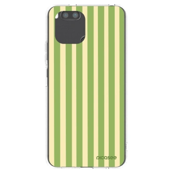 Picasee silikónový prehľadný obal pre Xiaomi Redmi A1 - Lines Matcha