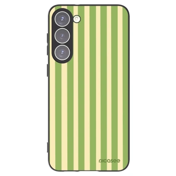 Picasee silikónový čierny obal pre Samsung Galaxy S23+ 5G - Lines Matcha