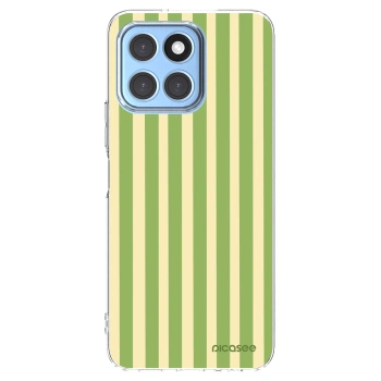 Picasee silikónový prehľadný obal pre Honor X6 - Lines Matcha