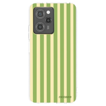 Picasee silikónový čierny obal pre Xiaomi Poco X5 Pro - Lines Matcha