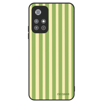 Obal pre Xiaomi Redmi Note 11S 5G - Lines Matcha
