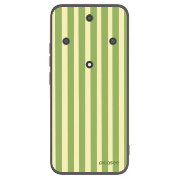 Picasee silikónový čierny obal pre Honor Magic5 Lite 5G - Lines Matcha