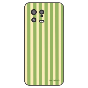 Picasee silikónový čierny obal pre Xiaomi 13 - Lines Matcha