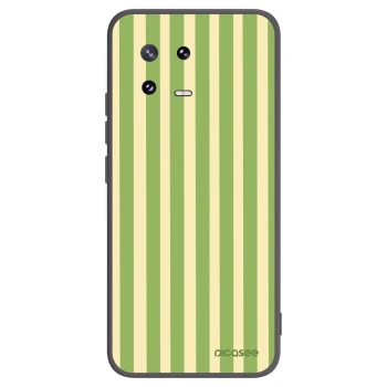 Picasee silikónový čierny obal pre Xiaomi 13 Pro - Lines Matcha