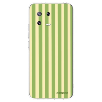 Picasee silikónový prehľadný obal pre Xiaomi 13 Pro - Lines Matcha