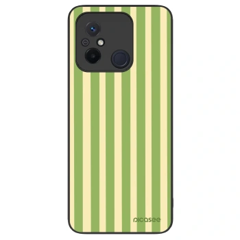 Obal pre Xiaomi Redmi 12C - Lines Matcha