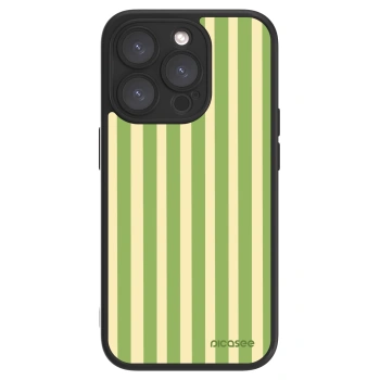 Picasee ULTIMATE CASE pro Apple iPhone 15 Pro - Lines Matcha