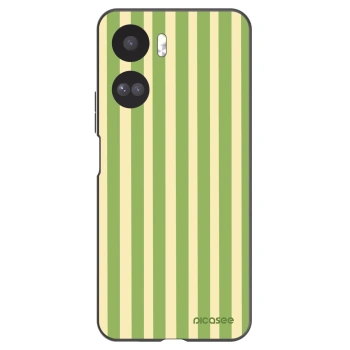 Picasee silikónový čierny obal pre Honor 90 Lite 5G - Lines Matcha