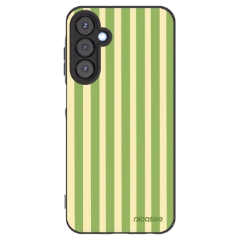 Picasee silikónový čierny obal pre Samsung Galaxy A25 A256B 5G - Lines Matcha