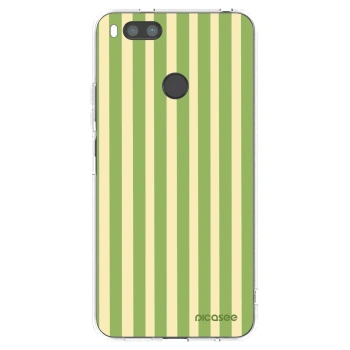 Obal pre Xiaomi Mi A1 Global - Lines Matcha