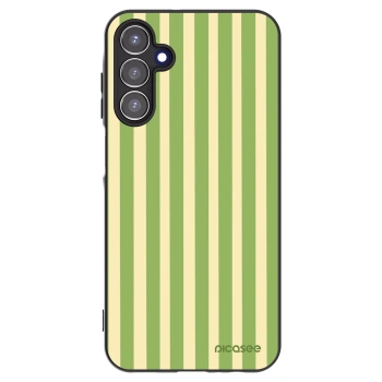 Picasee silikónový čierny obal pre Samsung Galaxy A15 A155F 4G - Lines Matcha