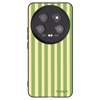 Picasee silikónový čierny obal pre Xiaomi 14 Ultra - Lines Matcha