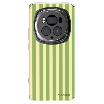 Picasee silikónový prehľadný obal pre Honor Magic6 Pro - Lines Matcha